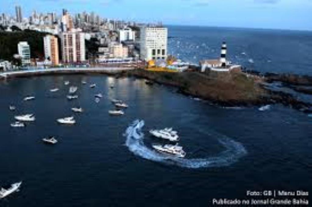 Maravilhoso Apartamento 2 Quartos Com Ofuro Porto Da Barra Salvador Summer Barra Flat Exterior foto
